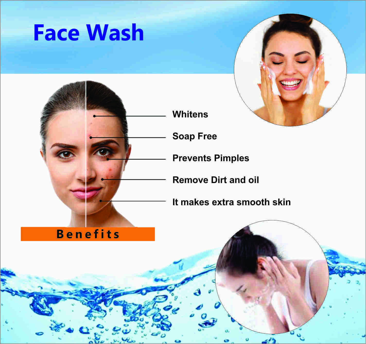 Face Wash With Purifying Neem & Aloe Vera Extracts For Prevents Pimple And Make Skin Soft - Herbal Gel, Green Color, Uv Blocking | Safe For All Skin Types, Smooth Texture, 2-year Shelf Life