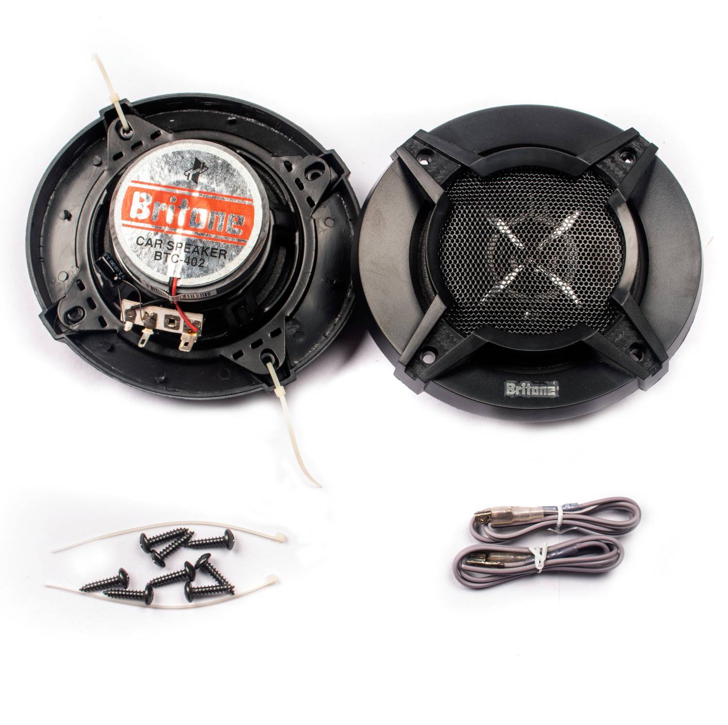 4 Inch Car Speaker 4 Ohm 30 Watts Rms Power 220 Watts Peak Power Cabinet Material: Iron Chassis
