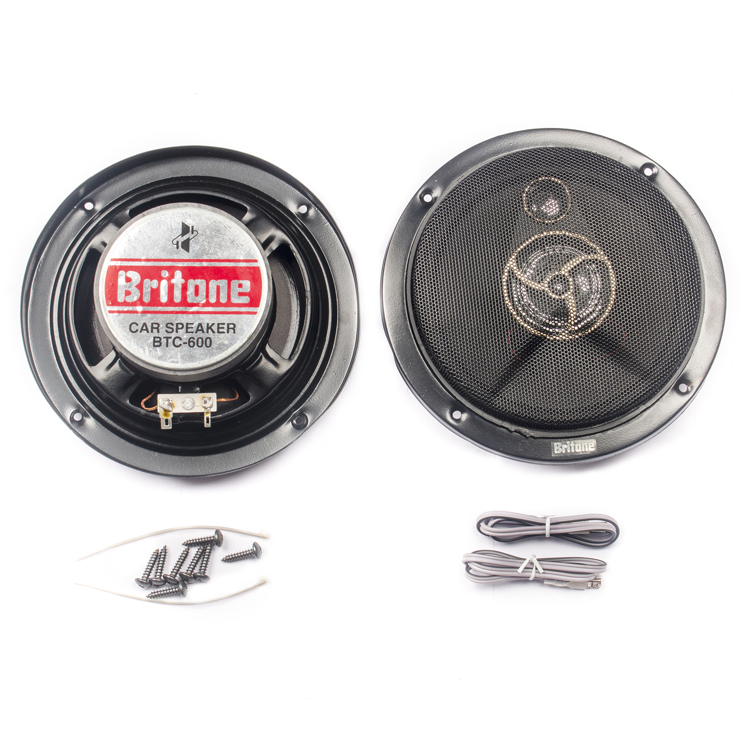 6 Inch Car Speaker 4 Ohms 60 Watts Rms Power 400 Watt Peak Power Cabinet Material: Iron Chassis