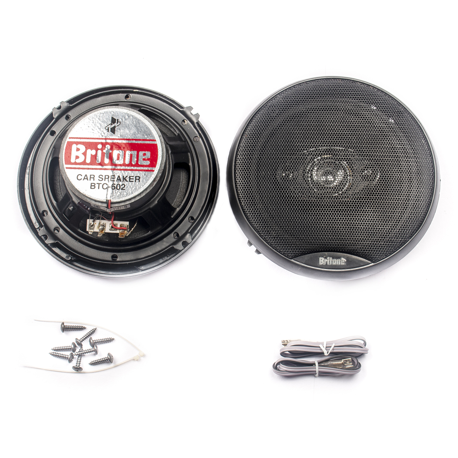 6 Inch Car Speaker 4 Ohms 50 Watts Rms Power 280 Watts Peak Power Cabinet Material: Iron Chassis