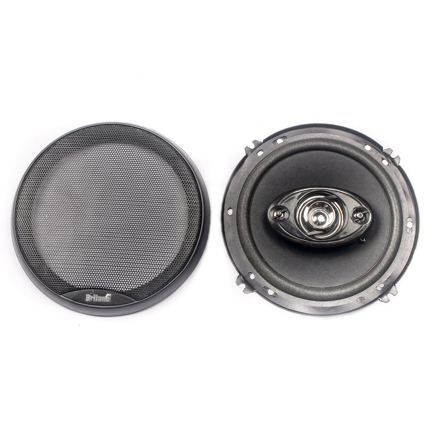 6 Inch Car Speaker 4 Ohms 50 Watts Rms Power 280 Watts Peak Power Cabinet Material: Iron Chassis