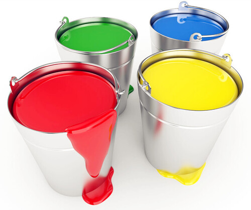 पिगमेंट वाटर बेस्ड इमल्शन पेस्ट आवेदन: स्याही