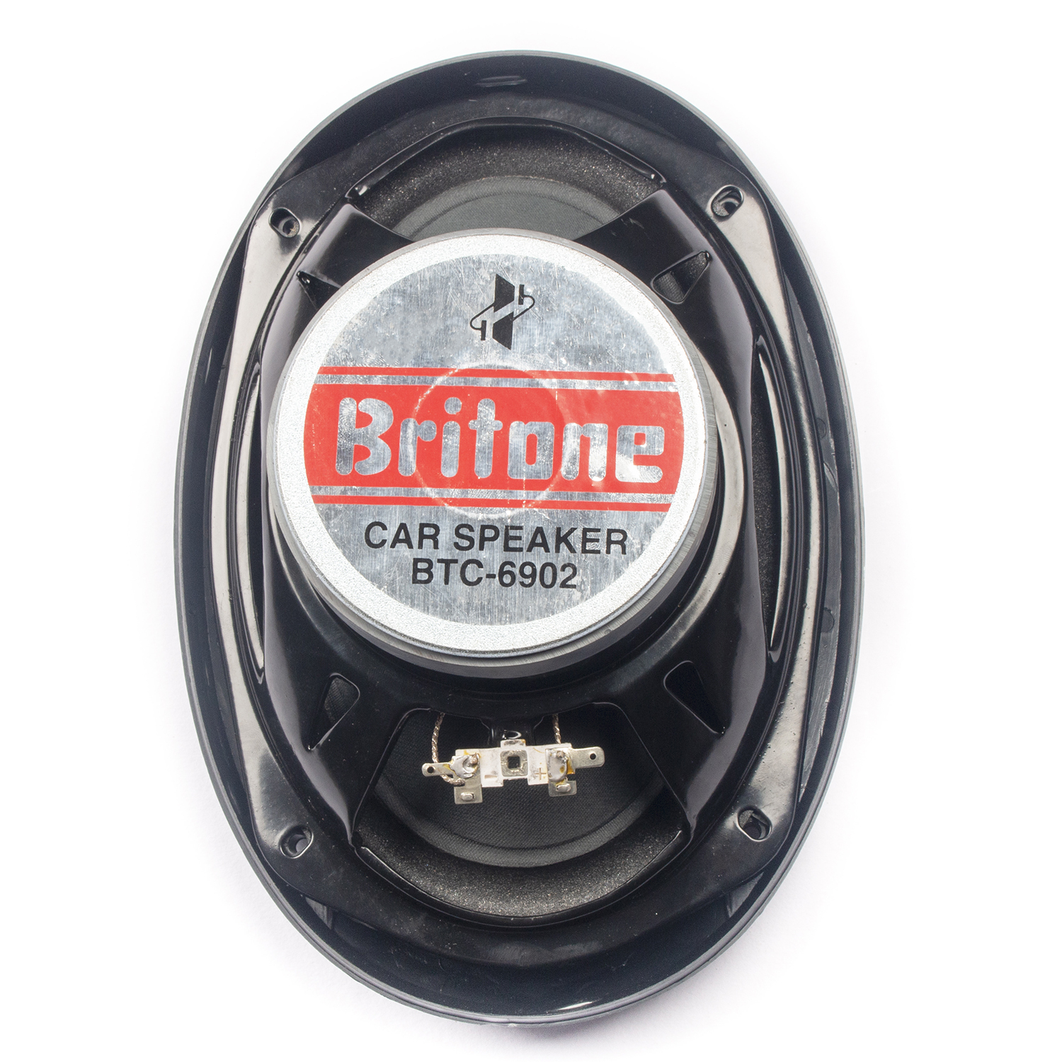 6x9 Inch Car Speaker 4 Ohms 100 Watts Rms Power 600 Watts Peak Power Cabinet Material: Iron Chassis