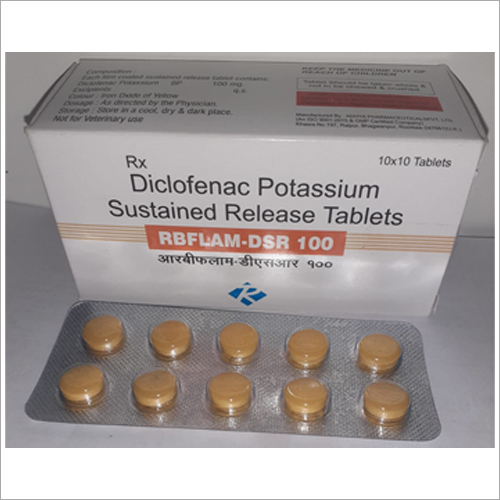 Rbflam Dsr 100 टैबलेट सामान्य दवाएं