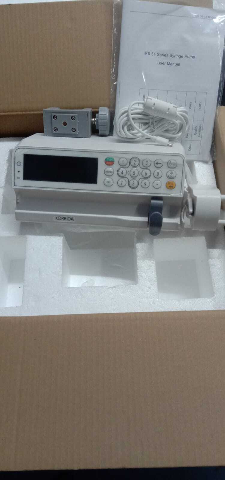 Syringe Pump Kms51e - Portable Design, User-friendly Operation | Ideal For Precision Liquid Dispensing And Versatile Applications