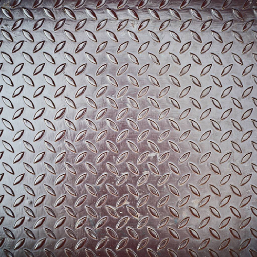 Mild Steel Chequered Sheets - Aisi First Class Polished | High Corrosion Resistance, Versatile For Decorative Applications