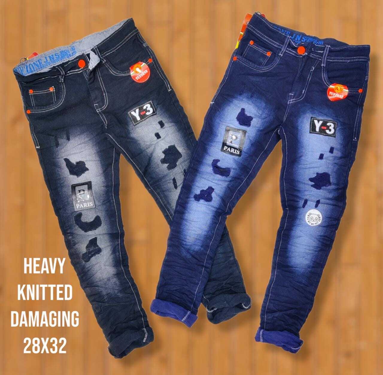 Jeans - Cotton Blend, Slim Fit, Dark Indigo Wash, Versatile Casual Wear