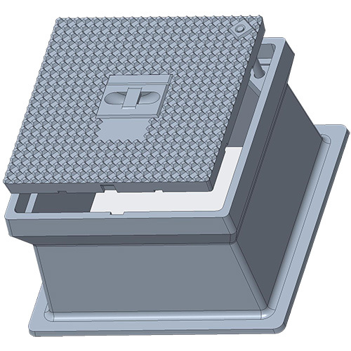 कोना मॉड्यूलर सर्फेस बॉक्स अनुप्रयोग: औद्योगिक