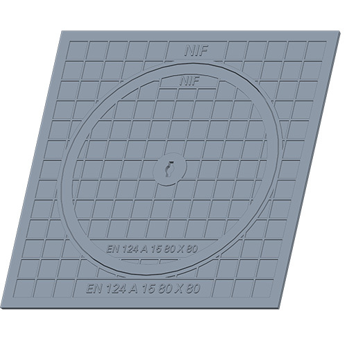 Ductile Iron Square Manhole Cover