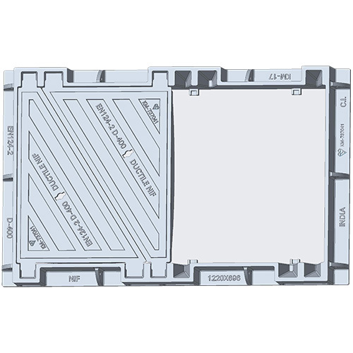 Ductile Iron Square Manhole Cover