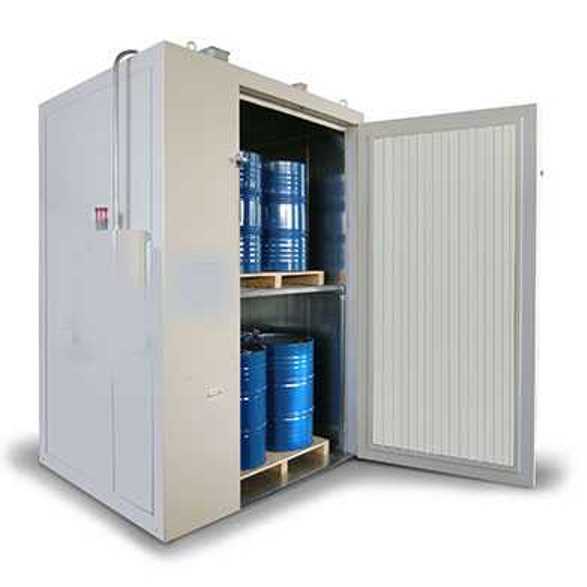 Drum Heating Oven - Color: Silver