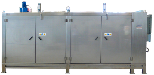 Drum Heating Oven - Color: Silver