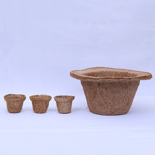 Natural Coir Pots - Coconut Fiber Material, Eco-friendly Design | High Quality, Moisture-free