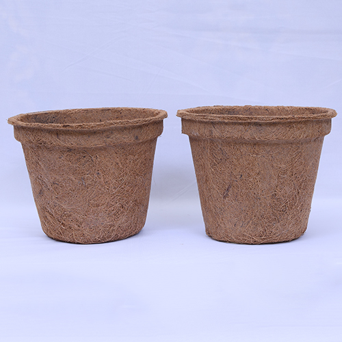 Eco Friendly Coir Pot - Coconut Fiber Material, Moisture-free Design | High Quality, Eco-friendly Attributes For Sustainable Gardening