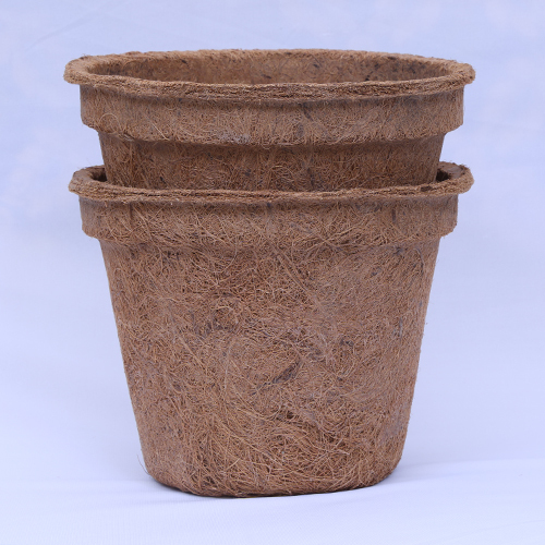 Eco Friendly Coir Pot - Coconut Fiber Material, Moisture-free Design | High Quality, Eco-friendly Attributes For Sustainable Gardening