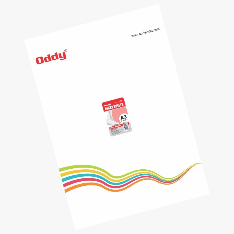 Ivory Sheets - Uncoated Paper, A4 & A3 Sizes | Smooth Surface, Ideal For Art & Craft, Acid Free, Archive Safe, Rectangular Shape