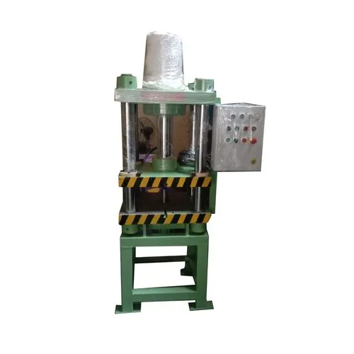50 T Hydraulic Press Machine - Color: Green