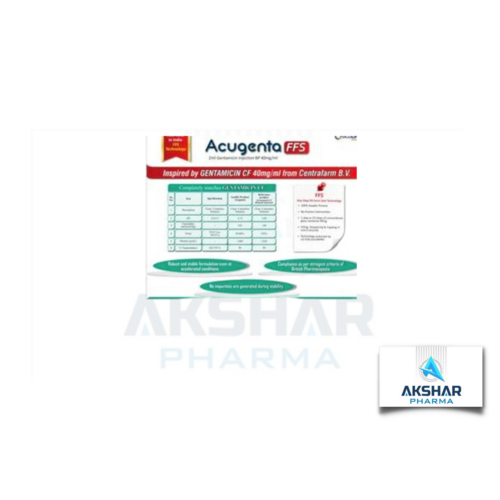 एक्यूजेंटा इंजेक्शन आवेदन: अस्पताल