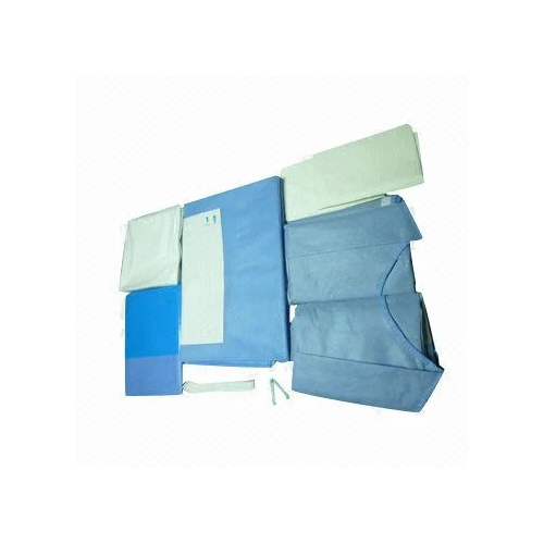 ब्लू डिस्पोजेबल सिजेरियन किट