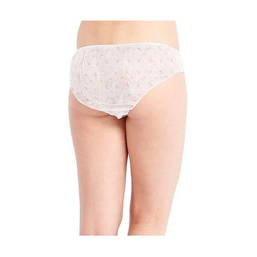 Plain Disposable Undergarment - Hydrophilic Material, Oval Shape, Blue And Black | Antimicrobial Coating, Feather Fit, Perfect For Travel And Maternity