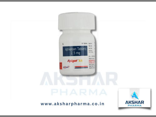 Apigat 2.5 Tablets Application: Hospital