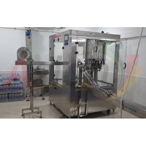 Manual Mineral Water Bottle Filling Machine Application: Beverage