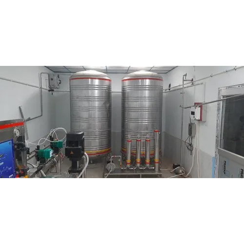 Packaged Drinking Water Plant - Stainless Steel, Semi Automatic | Electric Powered, Ground Water Source