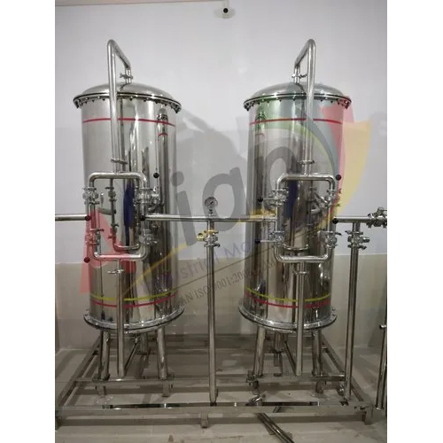 Packaged Drinking Water Plant - Stainless Steel, Semi Automatic | Electric Powered, Ground Water Source