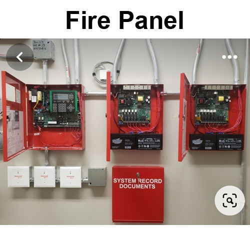 Fire Alarm System - Metal And Plastic | Electric-powered, Suitable For Home, Industry, And Office Security