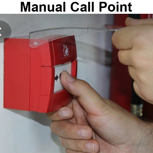 Fire Alarm System - Metal And Plastic | Electric-powered, Suitable For Home, Industry, And Office Security