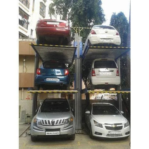 Triple Stack Parking System - Mode Of Drive: Hydraulic