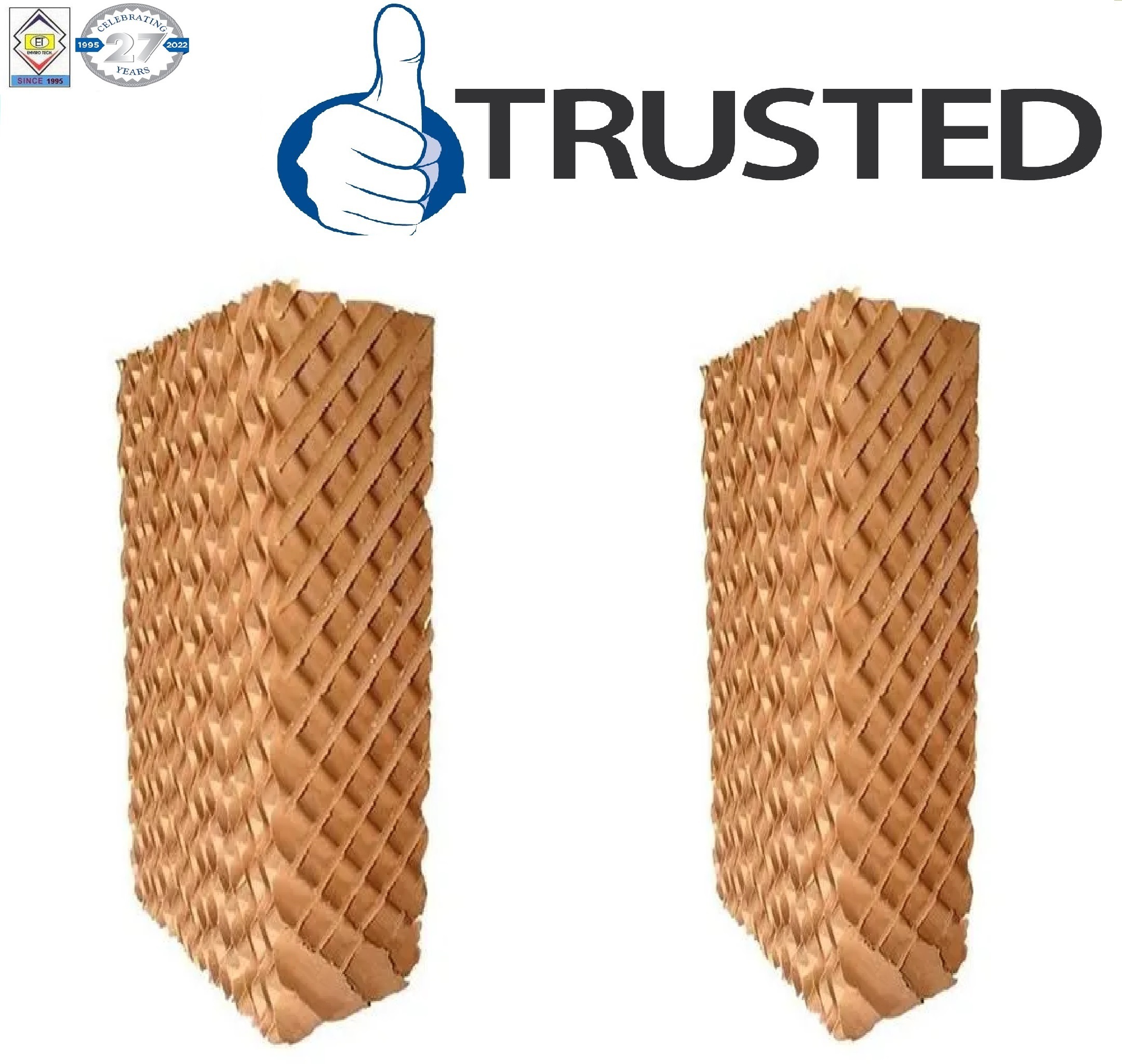 Brown And Green Brown Evaporative Cooling Pad Supplier In Meerut Uttar Pradesh