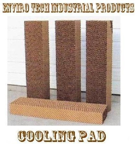 Brown And Green Brown Evaporative Cooling Pad Wholesaler In Sundargarh Odisha