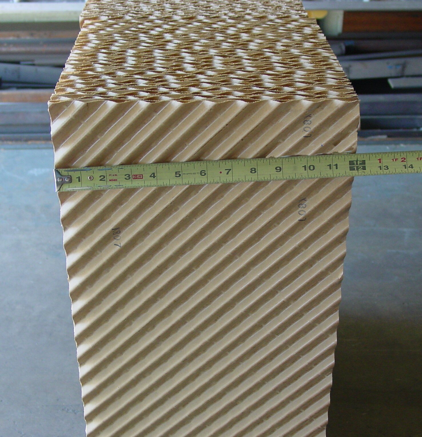 Brown And Green Brown Evaporative Cooling Pad Wholesaler In Sundargarh Odisha