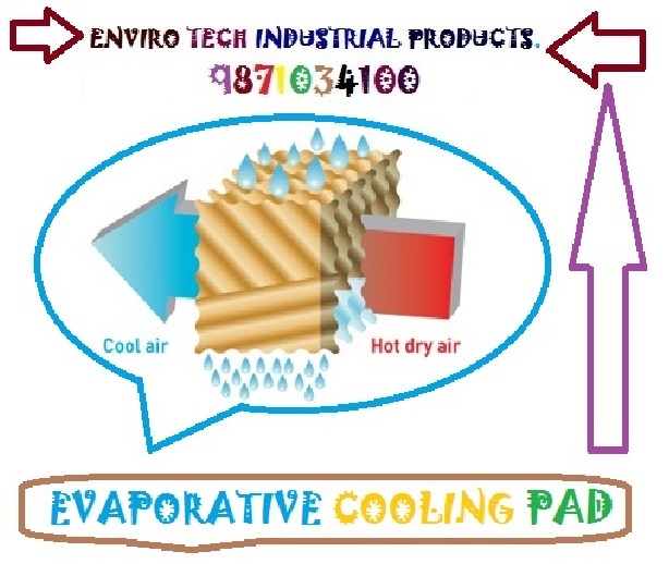 Brown And Green Brown Evaporative Cooling Pad Wholesaler In Sundargarh Odisha