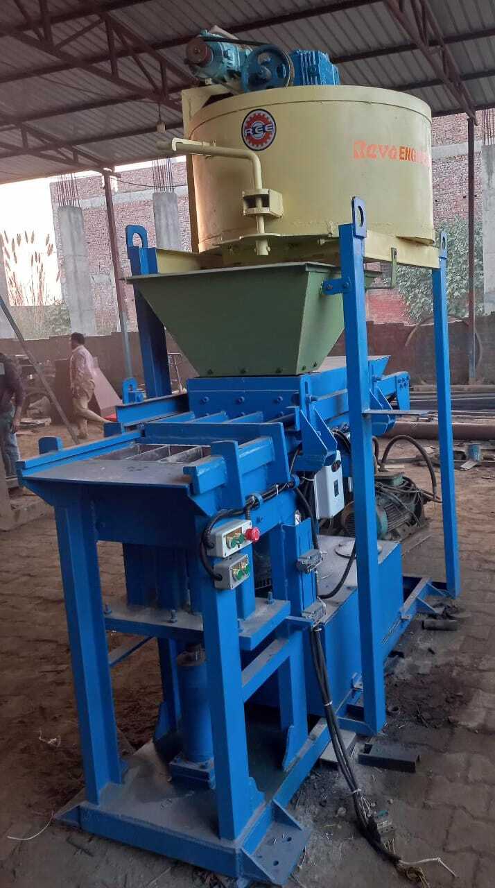 Semi Automatic Brick Making Machine
