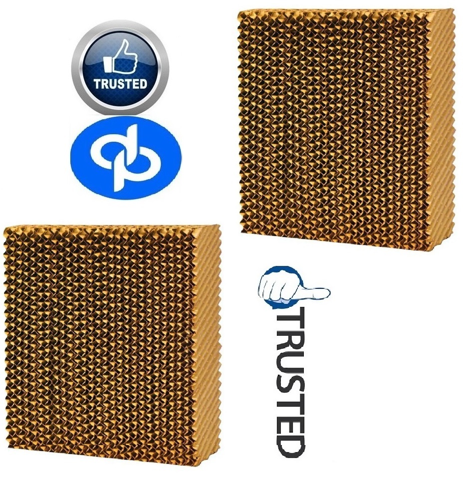 Evaporative Cooling Pad - Dimensions 600x600x50 Mm To 1800x600x300 Mm | Durable, Moisture Retentive, Ideal For Livestock And Greenhouses