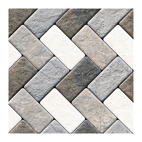 Grays Grey Brick Type Satin Matt Punch Series Tiles