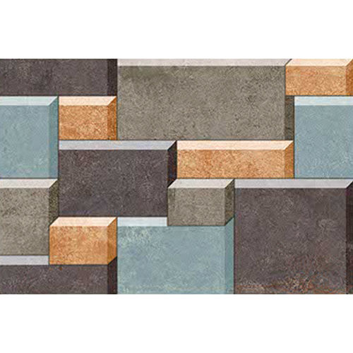 Multi Color Brick Type Elevation Series Digital Wall Tiles