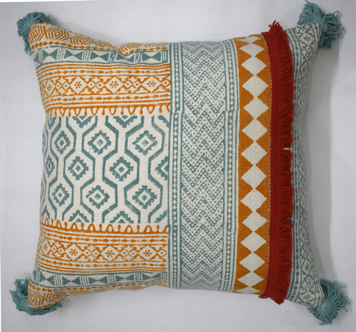 100% कॉटन डिजिटल प्रिंटेड कुशन कवर