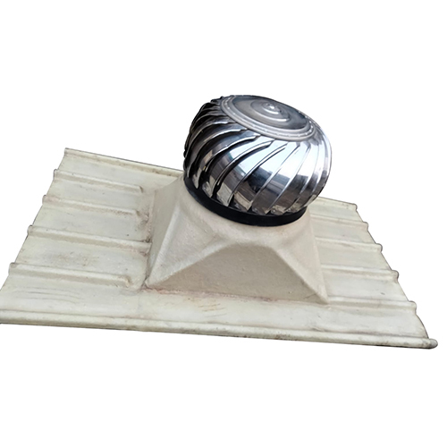 बेस प्लेट के साथ सिल्वर एयर वेंटिलेटर या टर्बो फैन