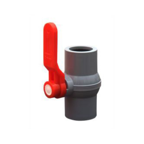 M S Long Handle (Extra) Ball Valve - PP Material, Size 15 - 80 mm, Grey Color | Durable Design with Versatile Specifications and Reliable Performance