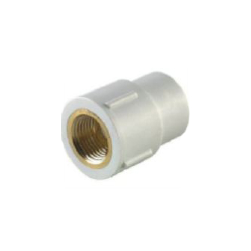 UPVC Brass FTA - 1/2 to 1 Inch Sizes , Durable White UPVC & Brass Material
