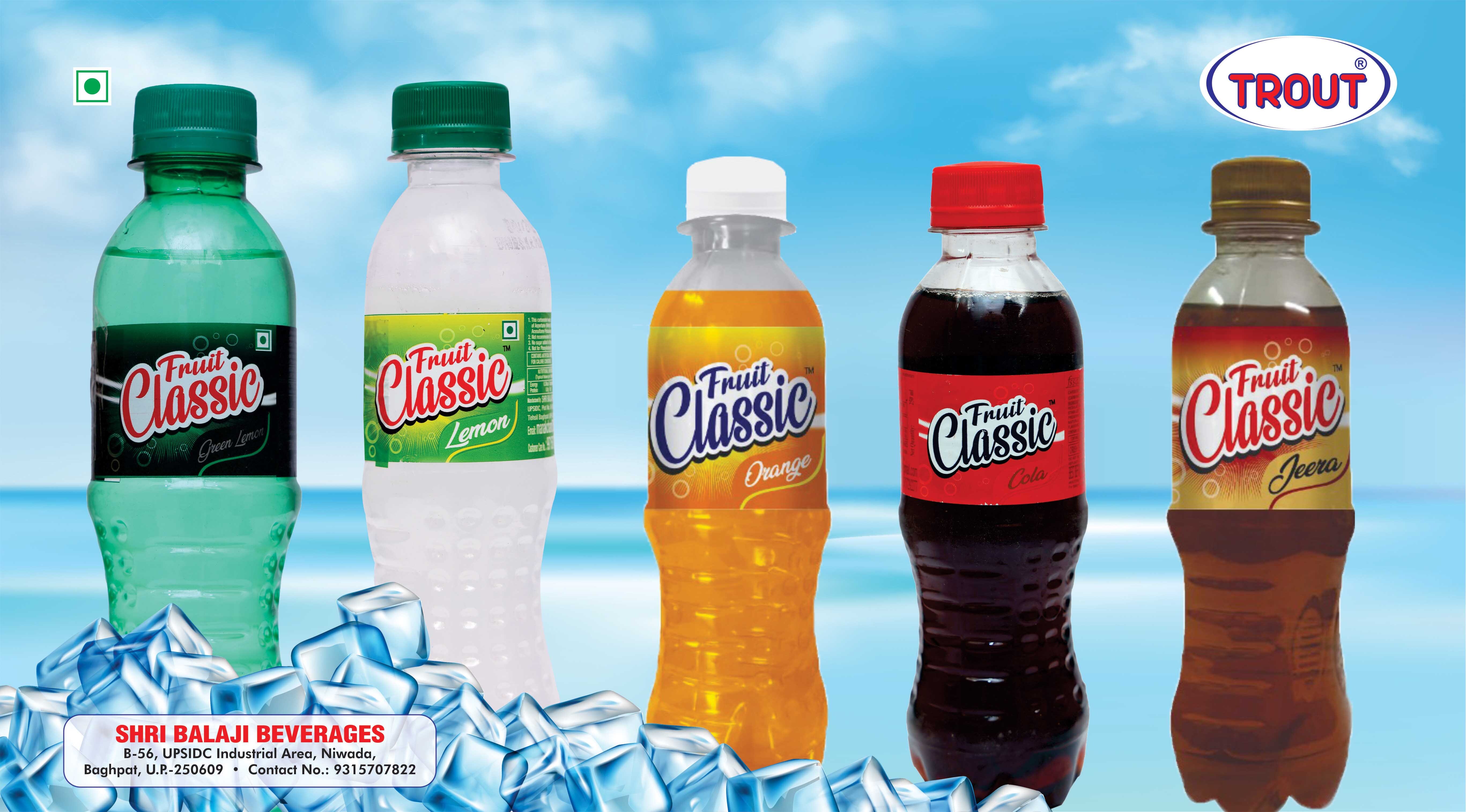Fruit Classic - 0% Alcohol Content, Box Packaging | Sweet Taste With Orange, Lemon, Green, And Cloudy Lemon Flavors