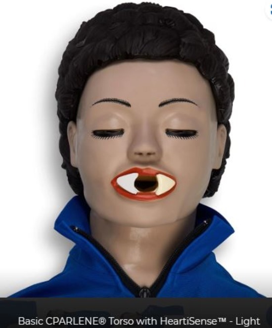 Life Form Basic Cparlene Torso With Heartisense- Light