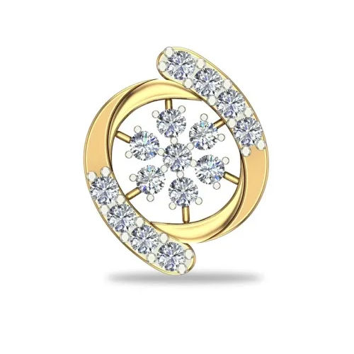 Yellow Gold Adele Diamond Nose Pin at INR in New Delhi