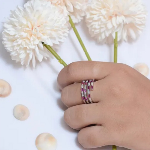 925 Piku Sterling Silver Ring Gender: Women