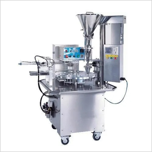 स्वचालित 100 मिलीलीटर से 5 लीटर दही भरने की मशीन