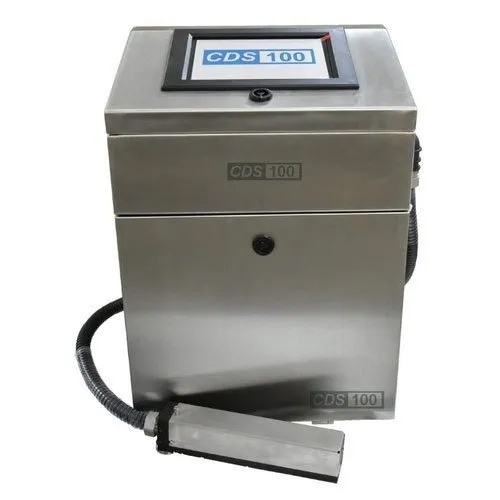 सिल्वर 220 V इंकजेट कोडिंग मशीन
