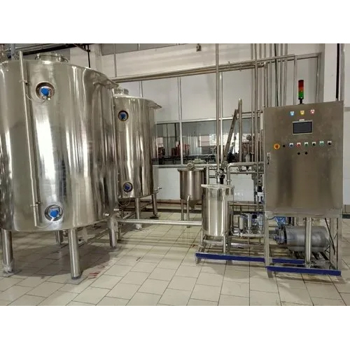 5000 Ltr Sugar Syrup Preparation Tank - Material: Stainless Steel
